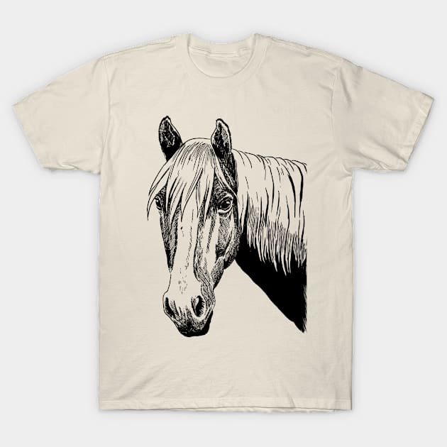 horse T-Shirt by VicaVeresk